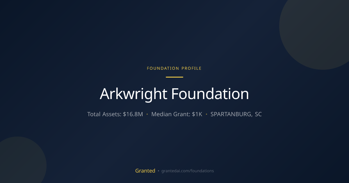 Arkwright Foundation | Granted AI