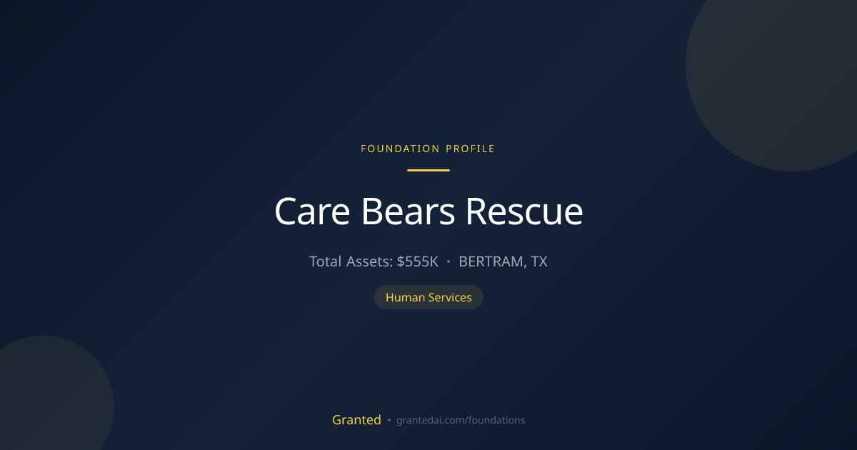 Care Bears Rescue | Granted AI