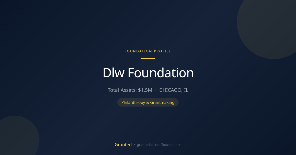 Dlw Foundation | Granted AI