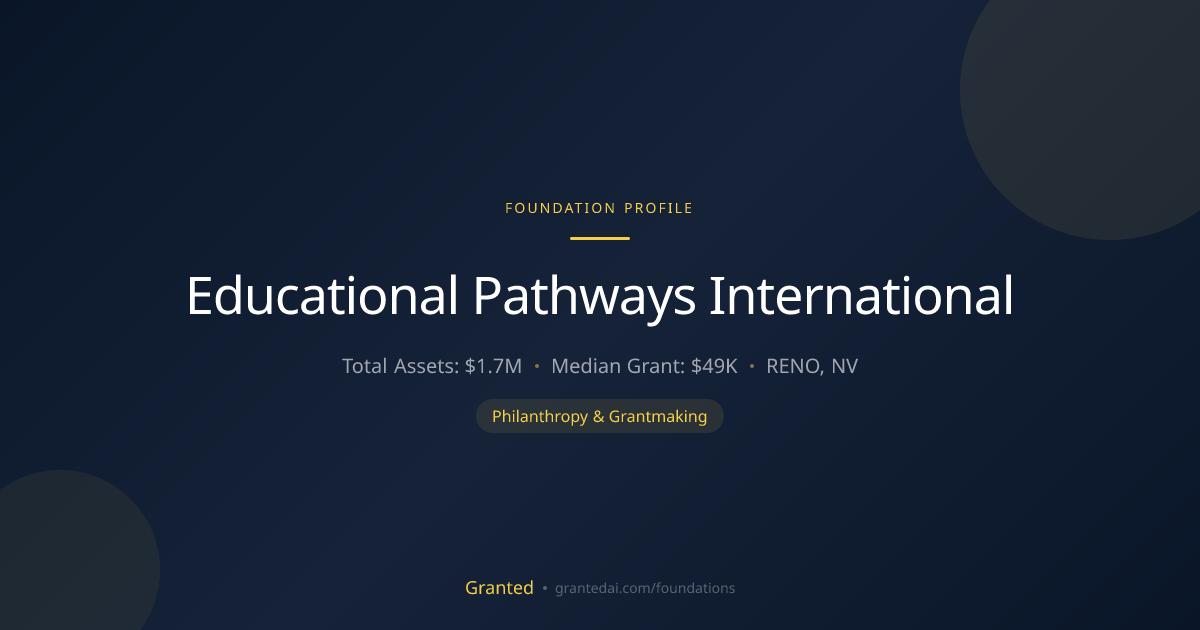 Educational Pathways International | Granted AI
