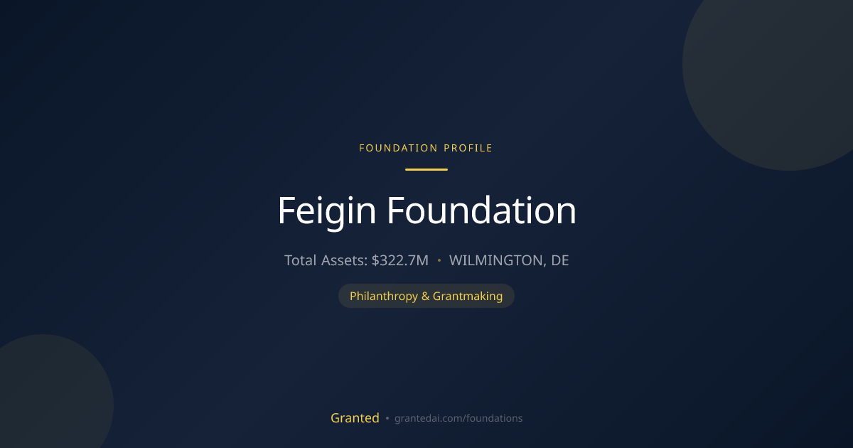 Feigin Foundation | Granted AI