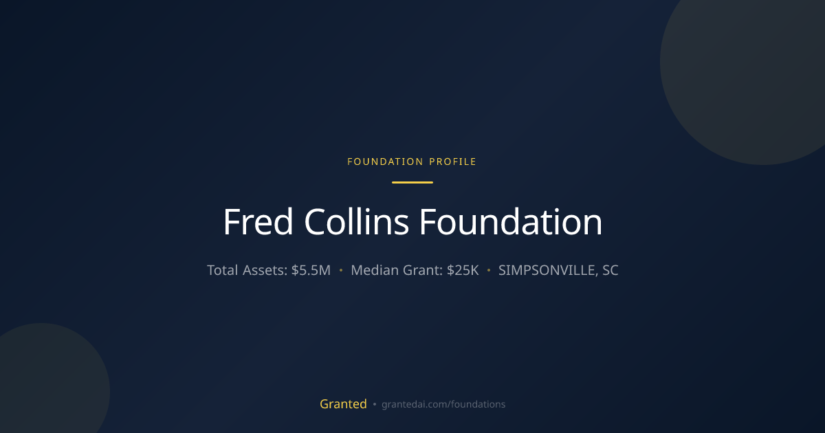 Fred Collins Foundation | Granted AI