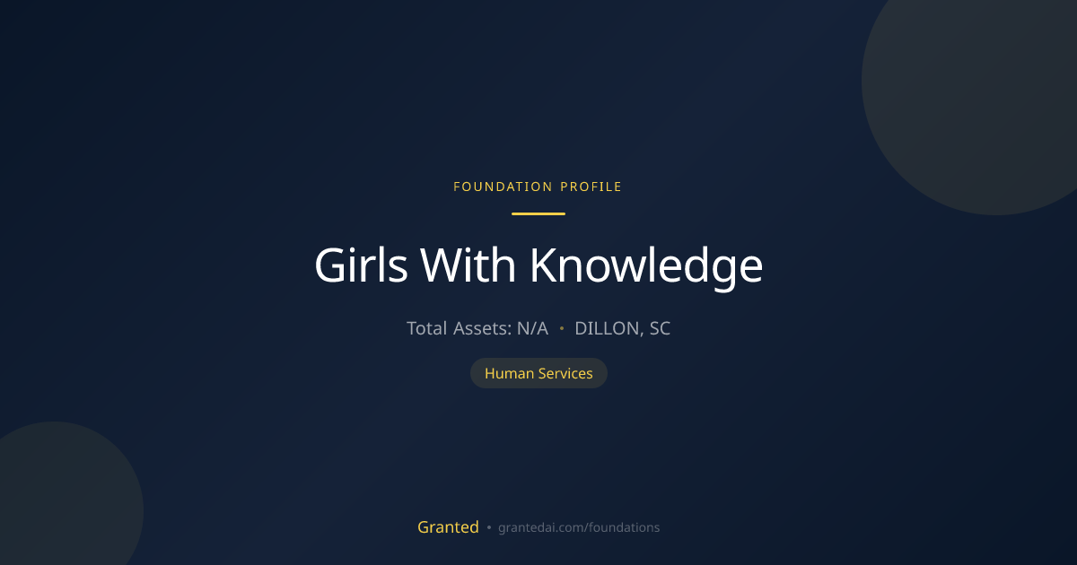 Girls With Knowledge | Granted AI