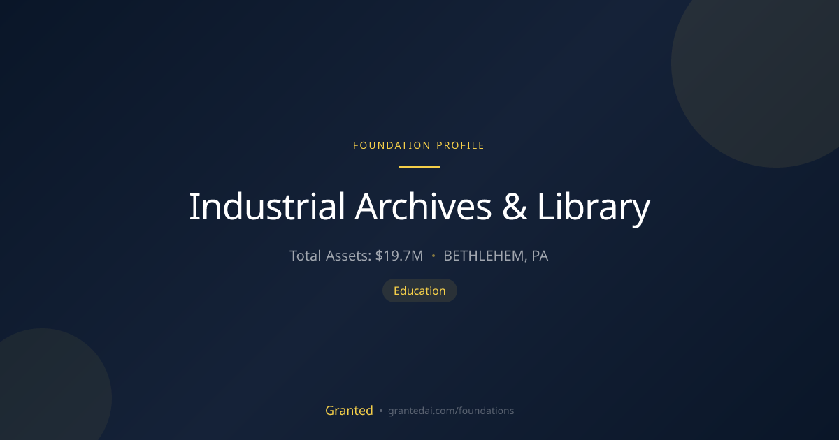 Industrial Archives & Library | Granted AI
