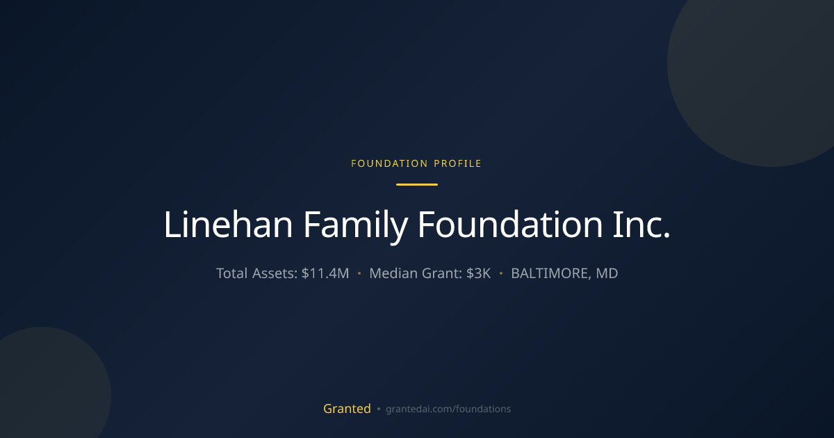 Linehan Family Foundation Inc. | Granted AI