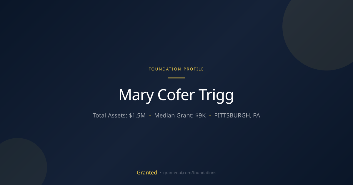 Mary Cofer Trigg | Granted AI
