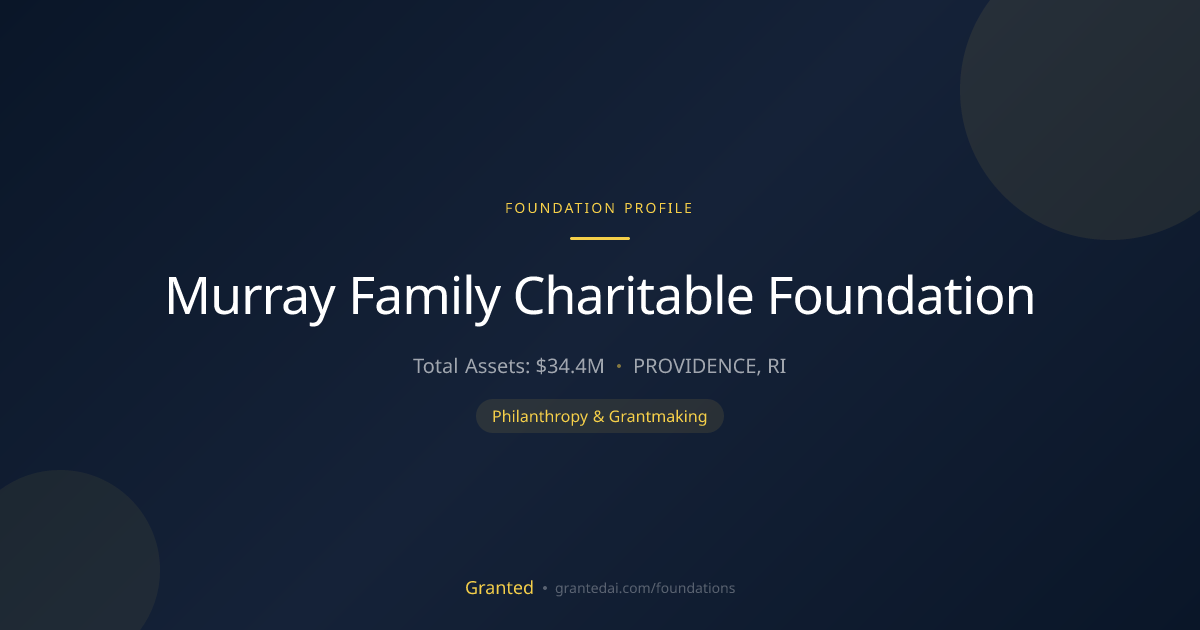 Murray Family Charitable Foundation | Granted AI