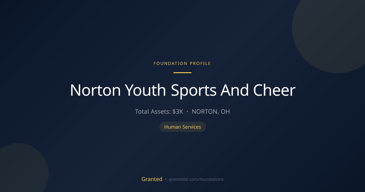 Norton Youth Sports And Cheer | Granted AI
