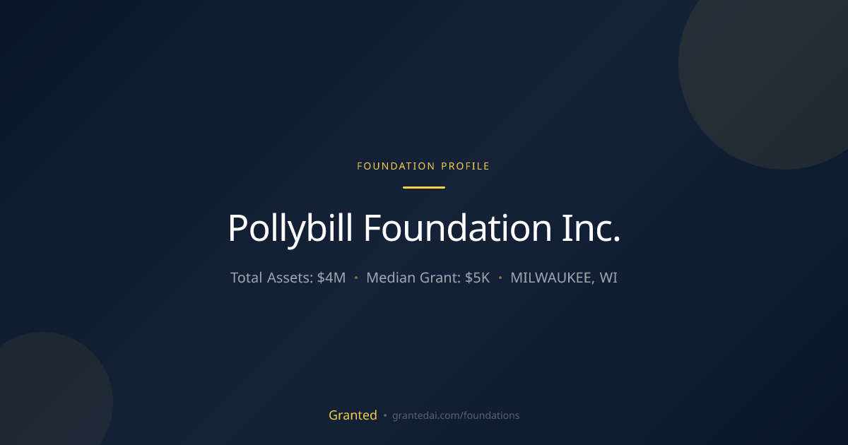 Pollybill Foundation Inc. | Granted AI