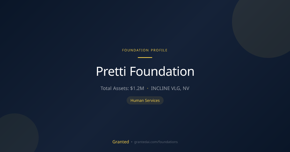 Pretti Foundation | Granted AI