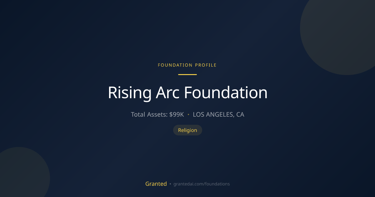 Rising Arc Foundation | Granted AI