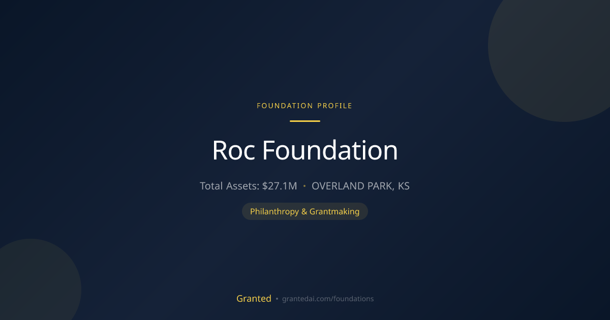 Roc Foundation | Granted AI