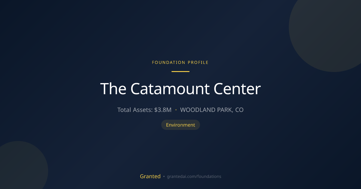 The Catamount Center | Granted AI