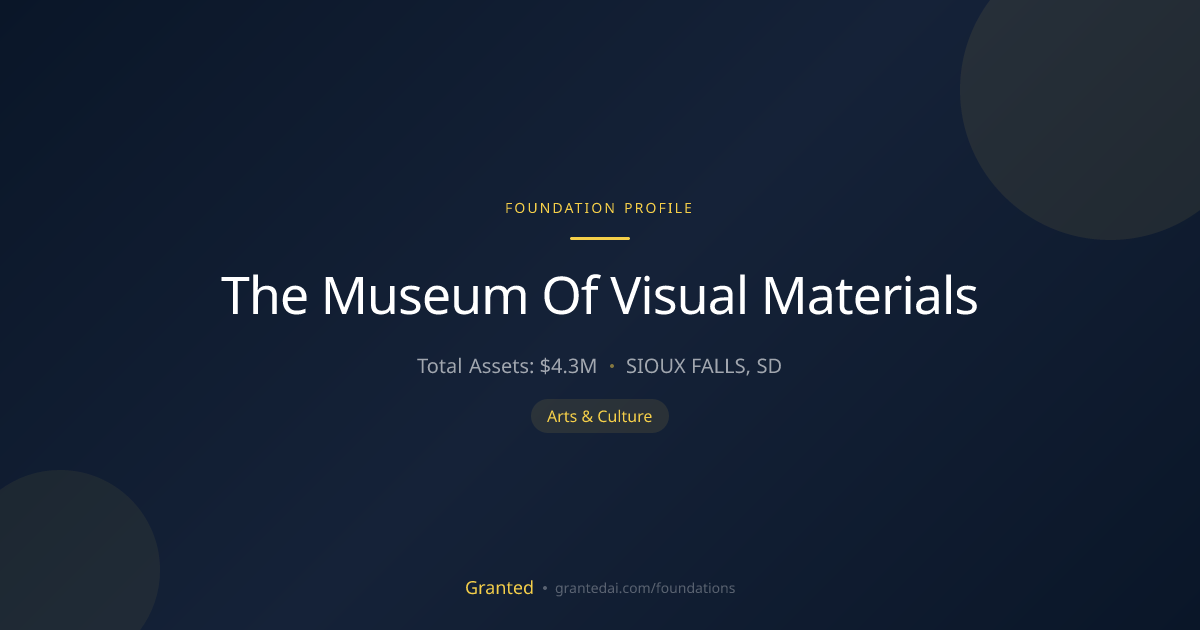 The Museum Of Visual Materials | Granted AI