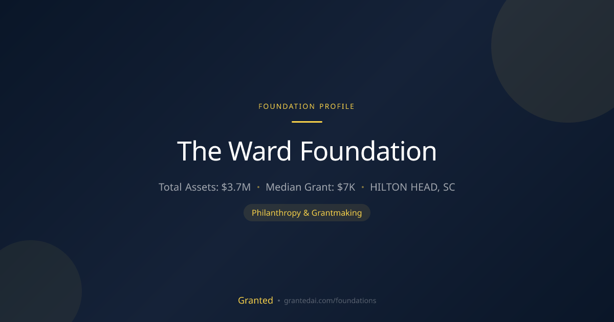 The Ward Foundation | Granted AI