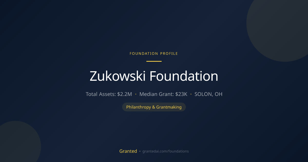 Zukowski Foundation | Granted AI