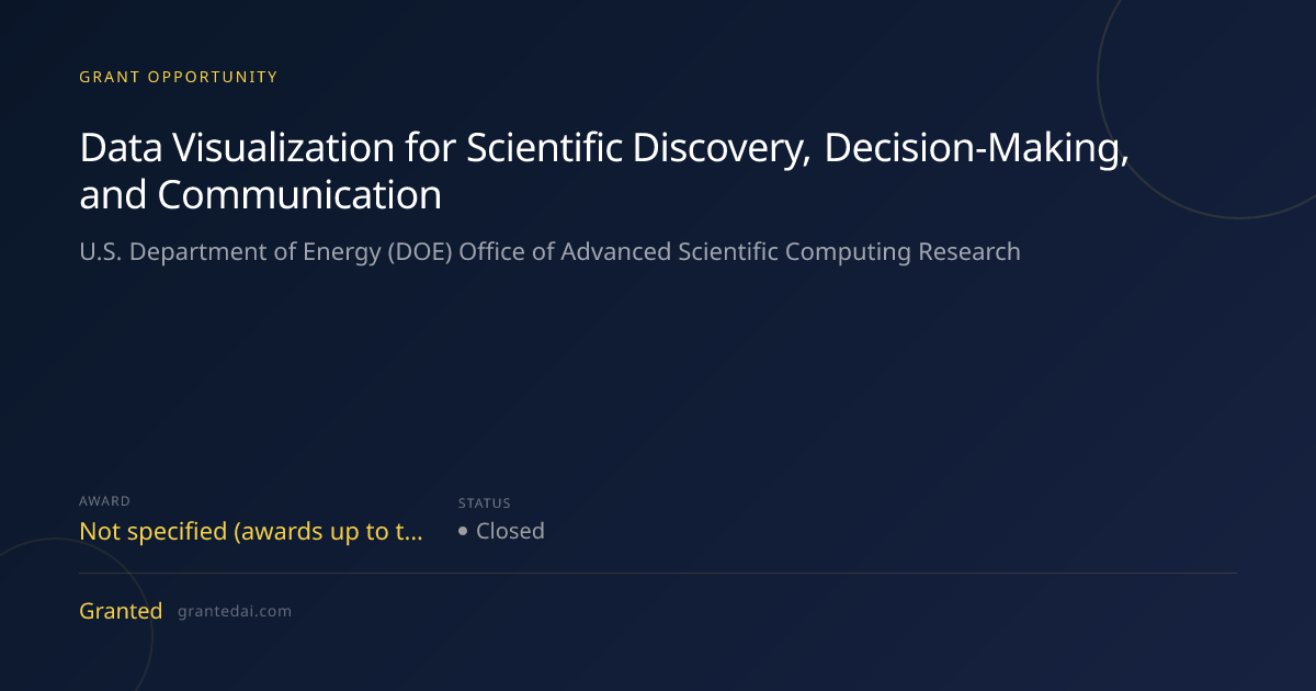 Data Visualization for Scientific Discovery, Decision-Making, and ...