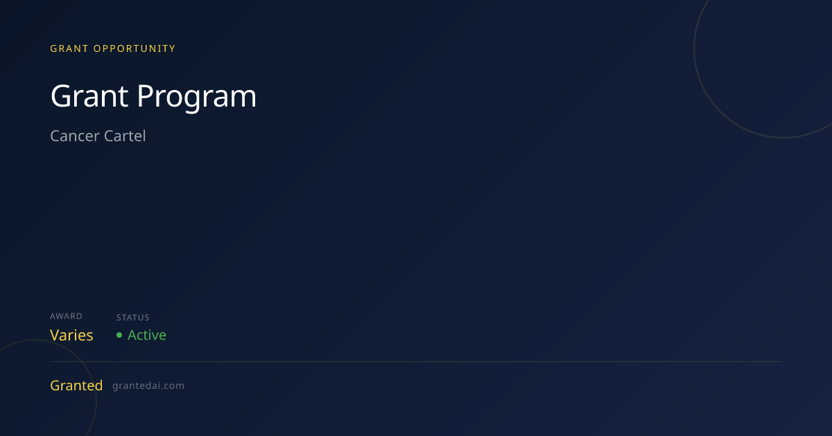 Grant Program (2026) | Granted AI