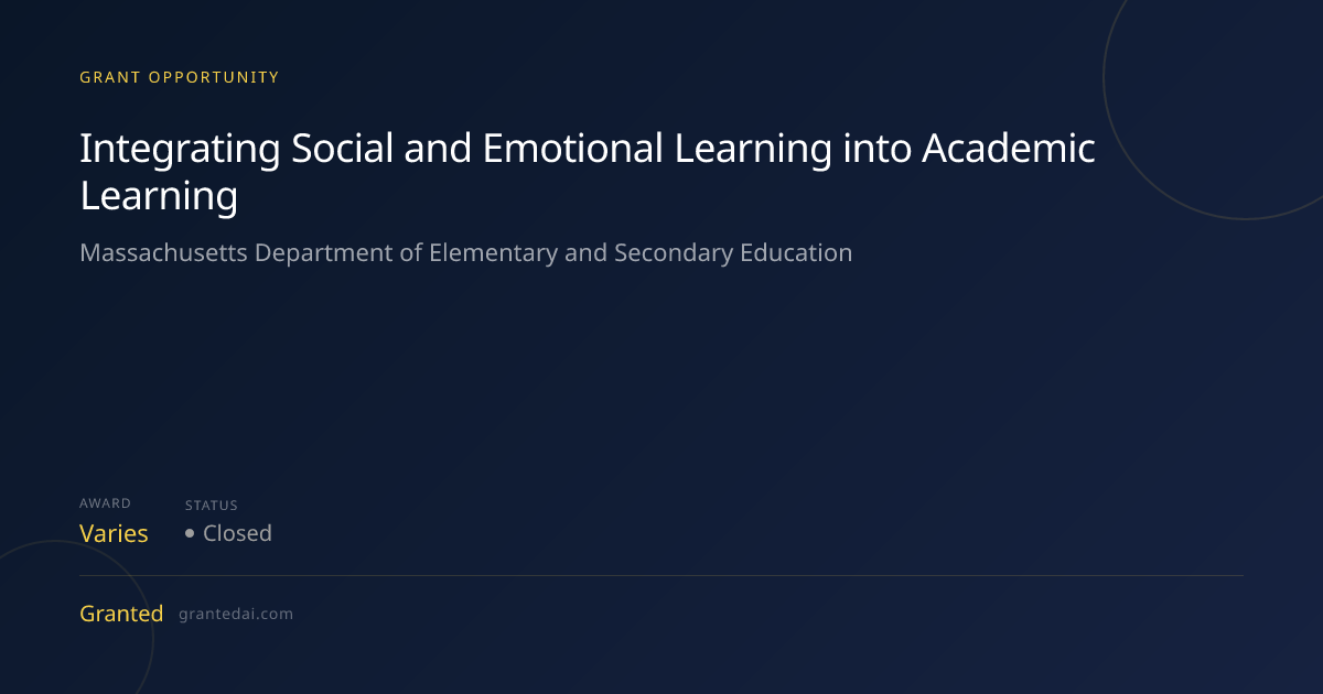 Integrating Social and Emotional Learning into Academic Learning (2026 ...