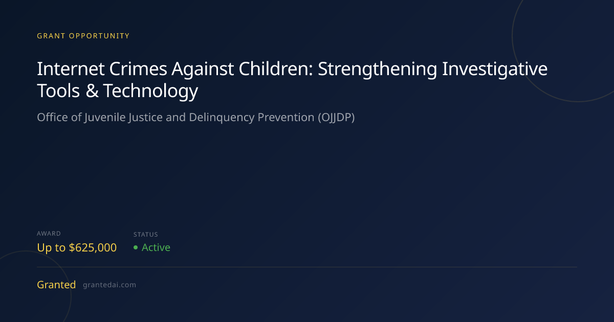 Internet Crimes Against Children: Strengthening Investigative Tools ...
