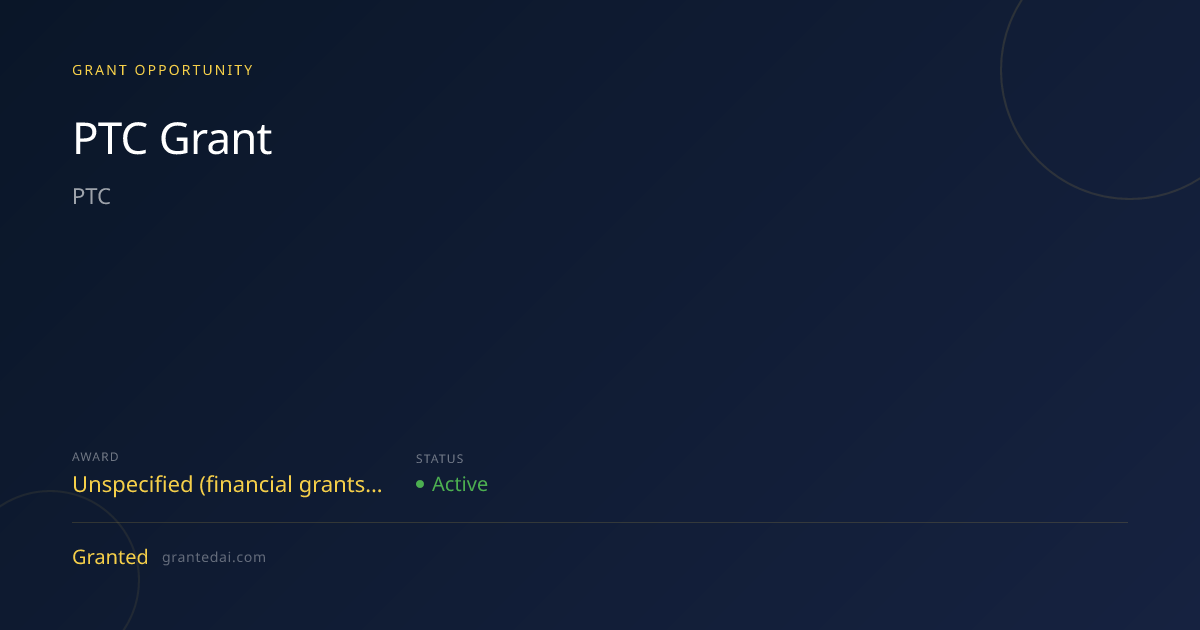 PTC Grant (2026) | Granted AI