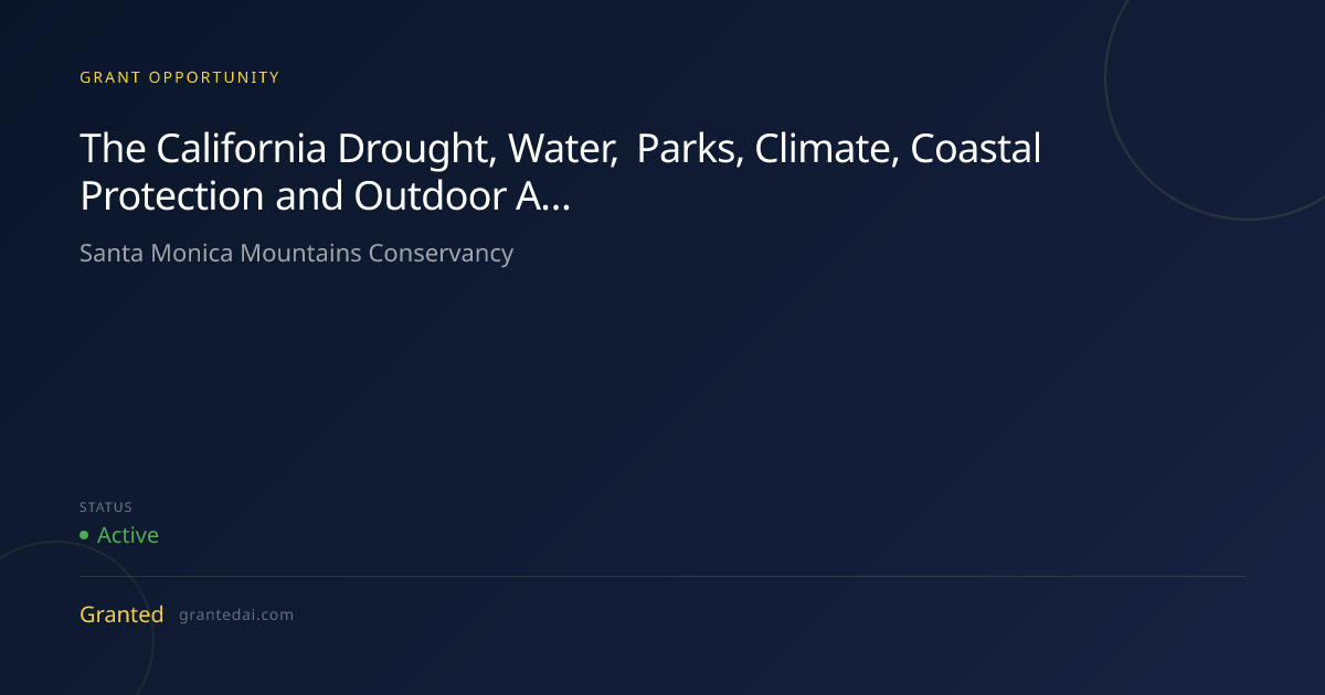 The California Drought, Water, Parks, Climate, Coastal Protection and ...